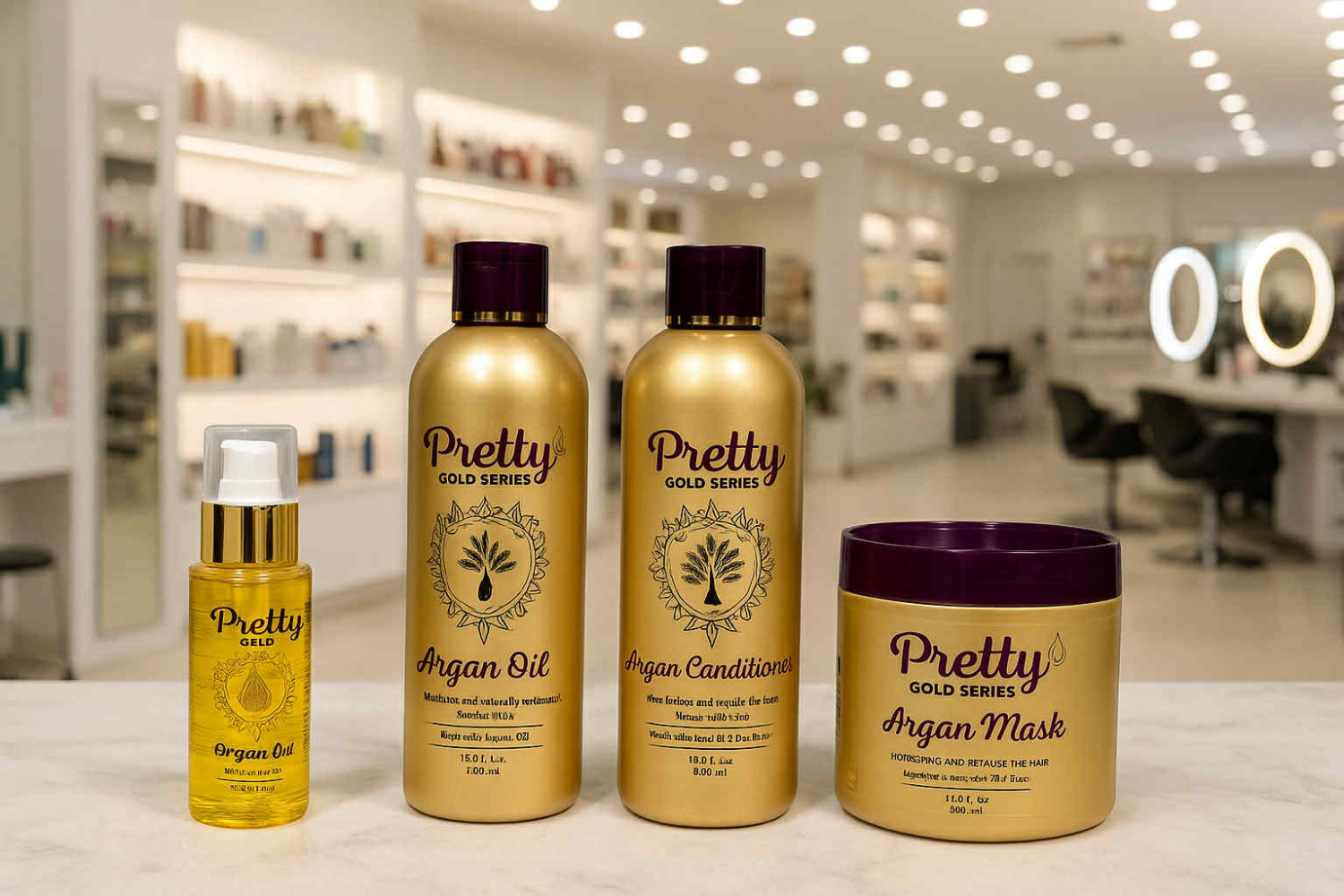 مجموعة بريتي للعناية المتكاملة بالشعر