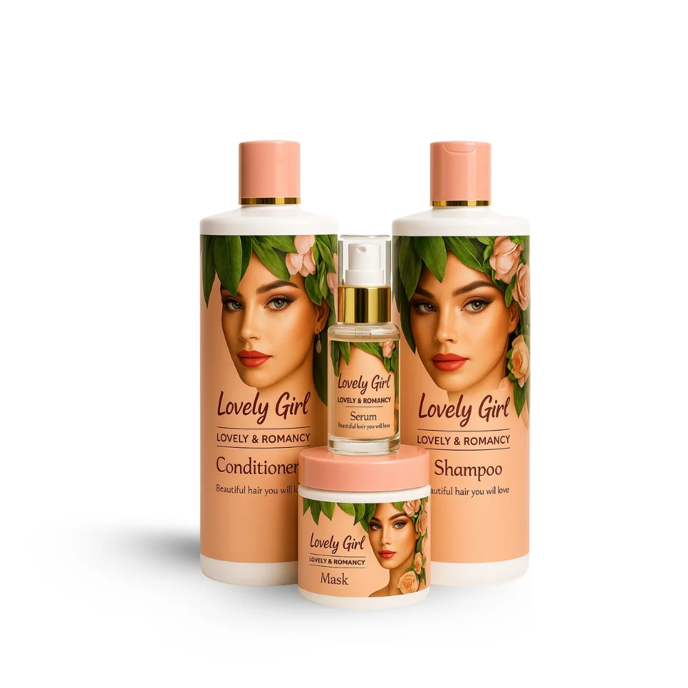 مجموعة لافلي جيرل للعناية بالشعر